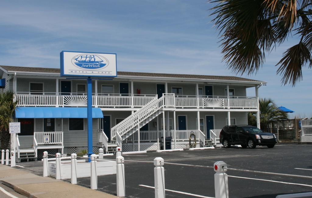 Seawitch Motel Carolina Beach Bagian luar foto